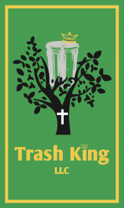 Trash King 2nd Draft Business Card Back Design